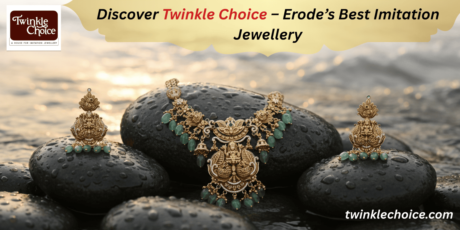 Discover the best imitation jewellery in erode with twinkle choice - our journey & mission